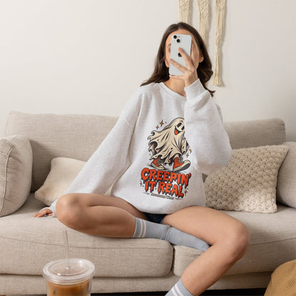 Creepin' It Real — Halloween Unisex Crewneck | Ascensum Wear