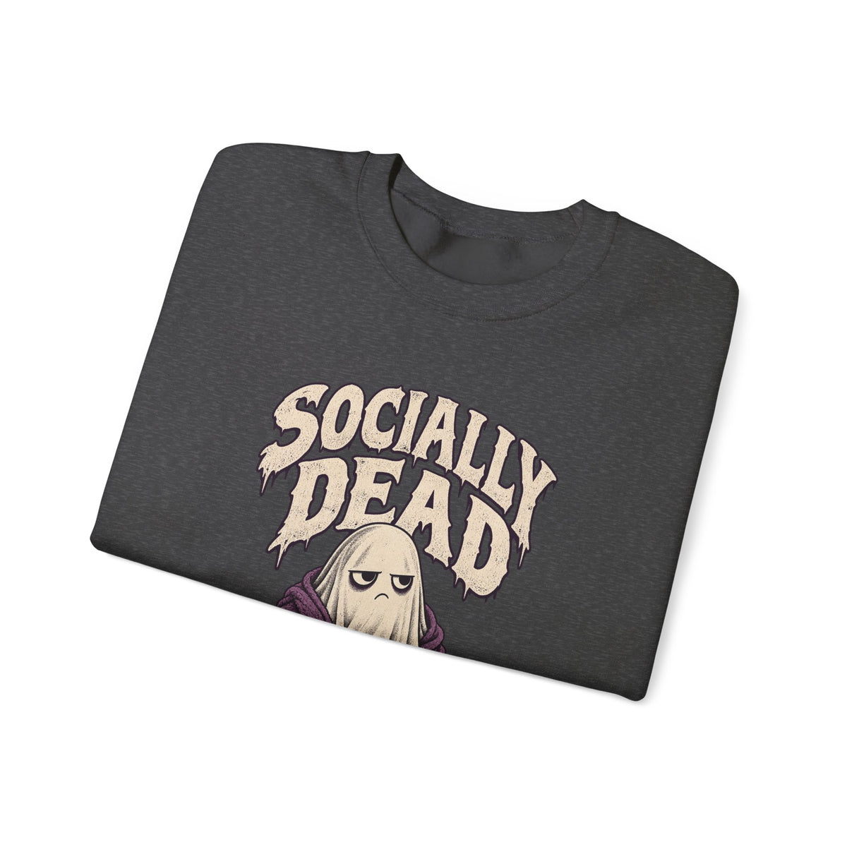 Socially Dead — Halloween Unisex Crewneck | Ascensum Wear