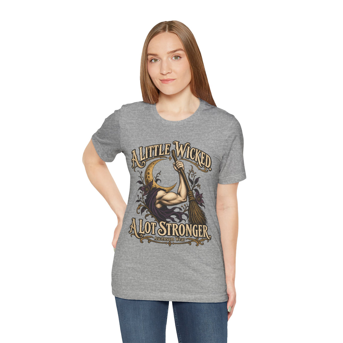 A Little Wicked A Lot Stronger — Halloween Unisex Tee | Ascensum Wear