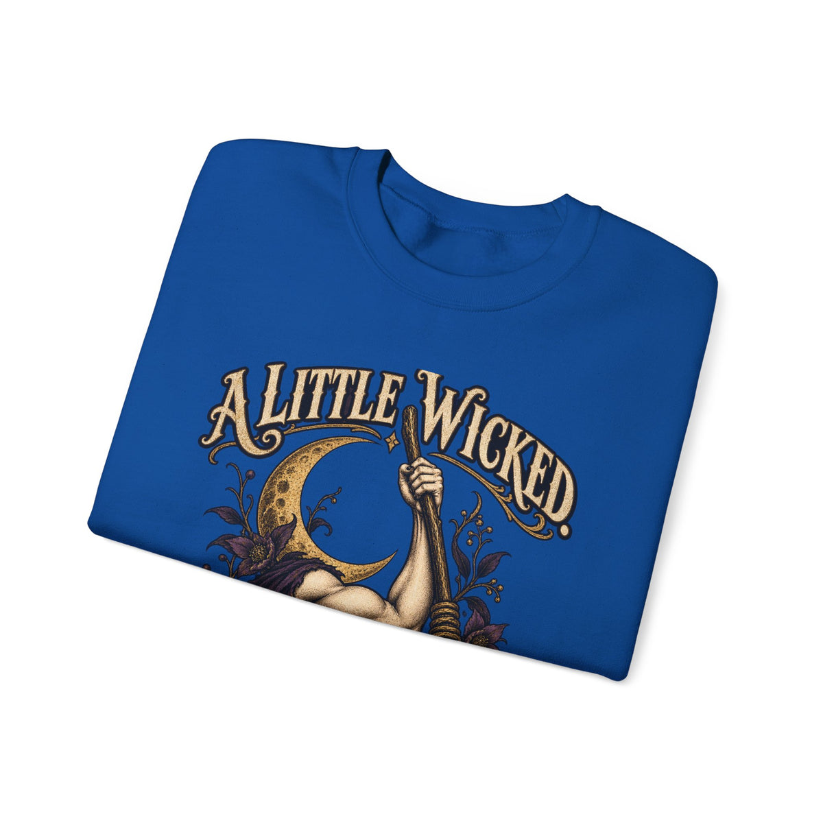 A Little Wicked A Lot Stronger — Halloween Unisex Crewneck Sweatshirt | Ascensum Wear
