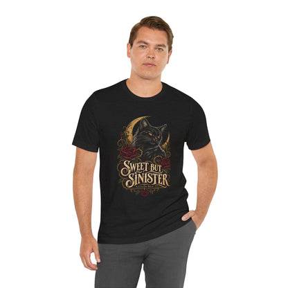 Sweet But Sinister — Black Cat Halloween Tee | Ascensum Wear
