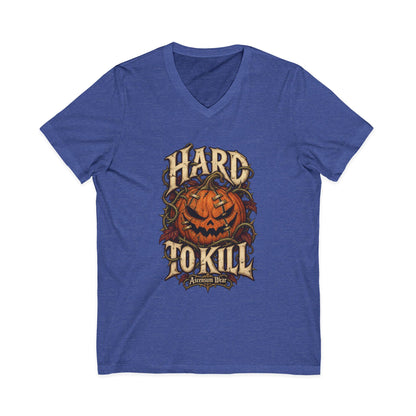 Hard to Kill — Halloween Unisex V Neck | Ascensum Wear