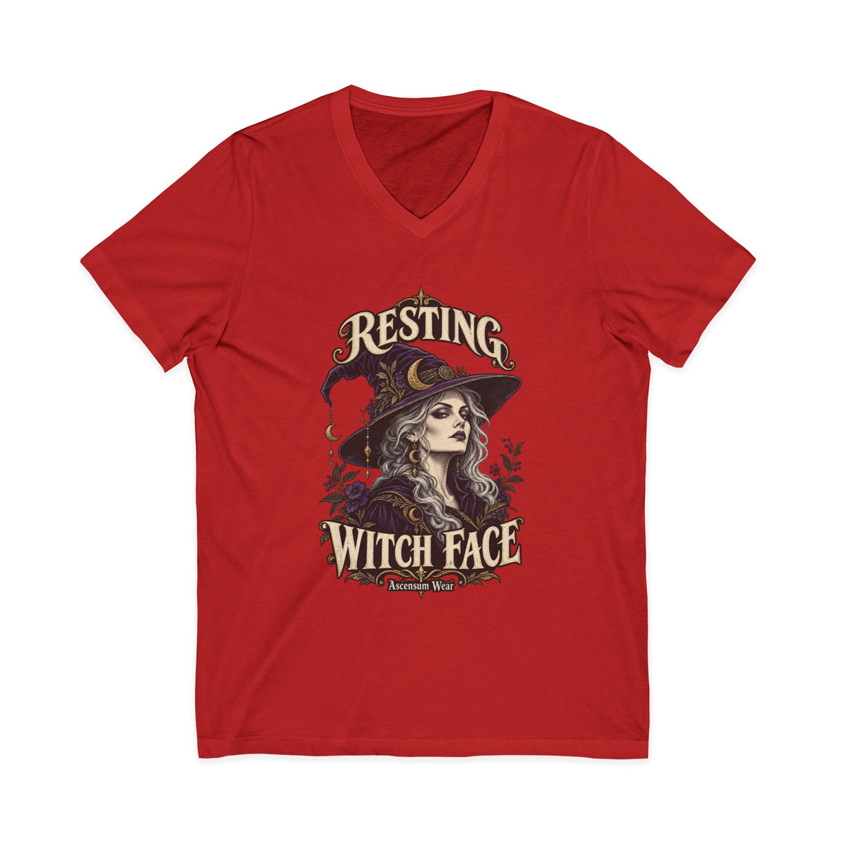 Resting Witch Face — Halloween Unisex Tee | Ascensum Wear
