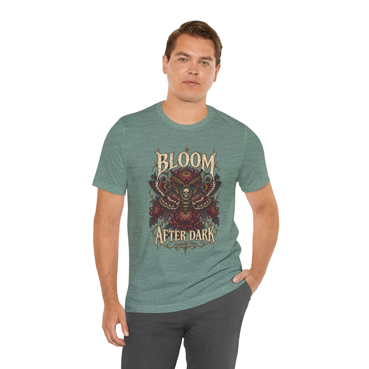 Bloom After Dark — Halloween Unisex Tee | Ascensum Wear
