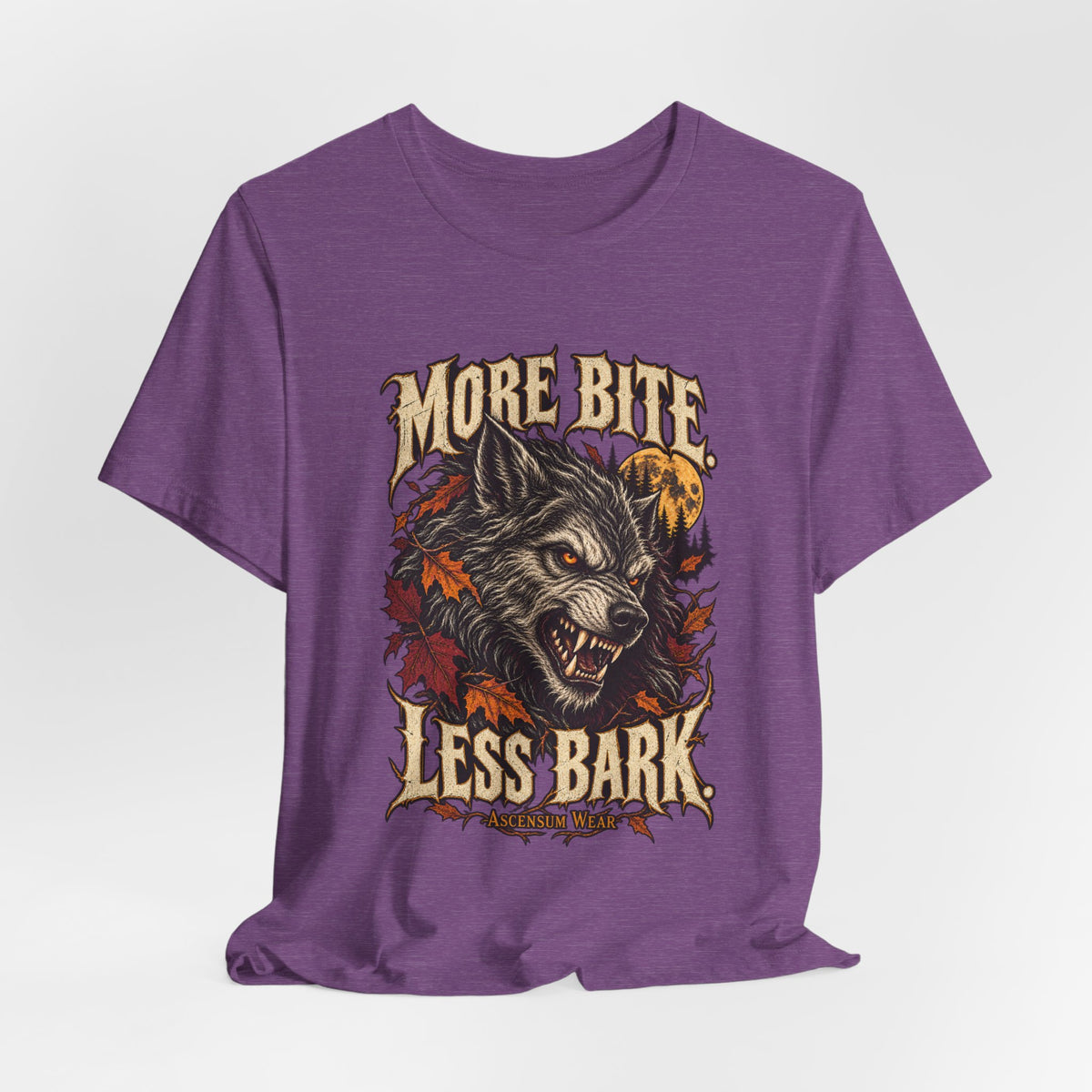 More Bite Less Bark — Halloween Unisex Tee | Ascensum Wear