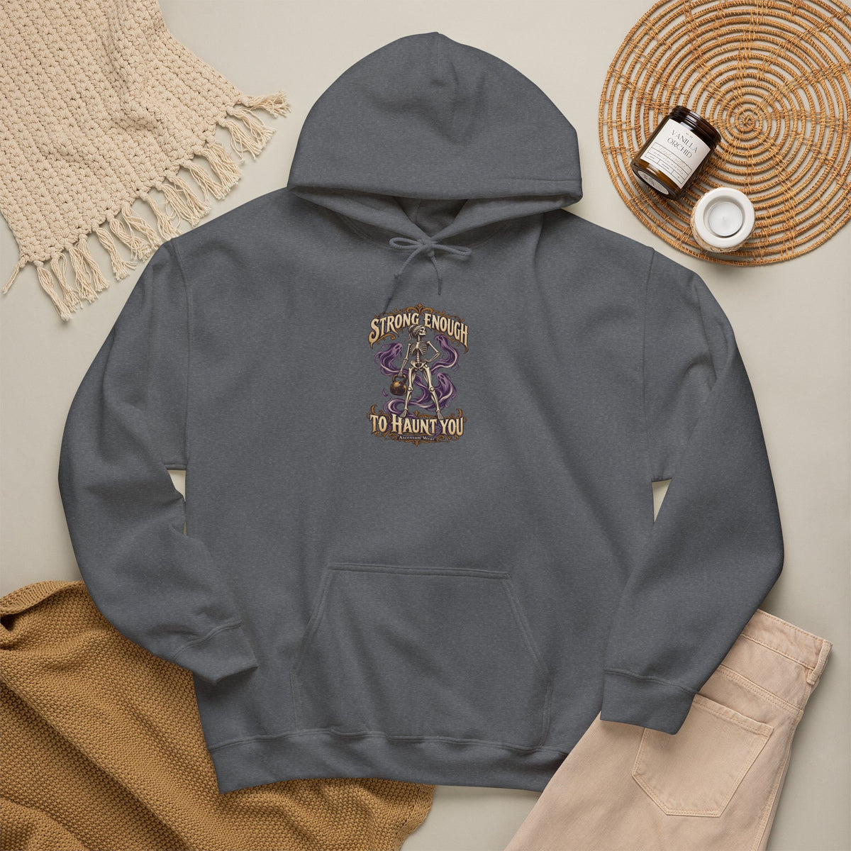Strong Enough to Haunt You — Halloween Unisex Hoodie | Ascensum Wear