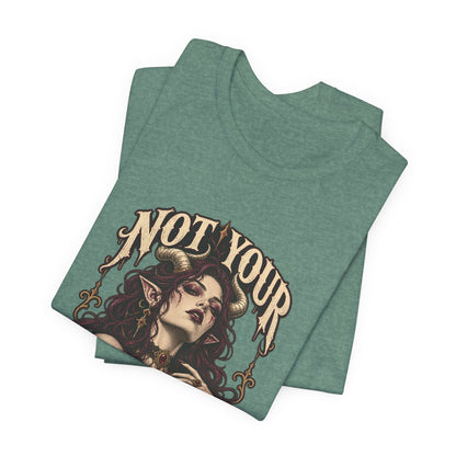 Not Your Little Monster — Halloween Graphic Tee | Ascensum Wear