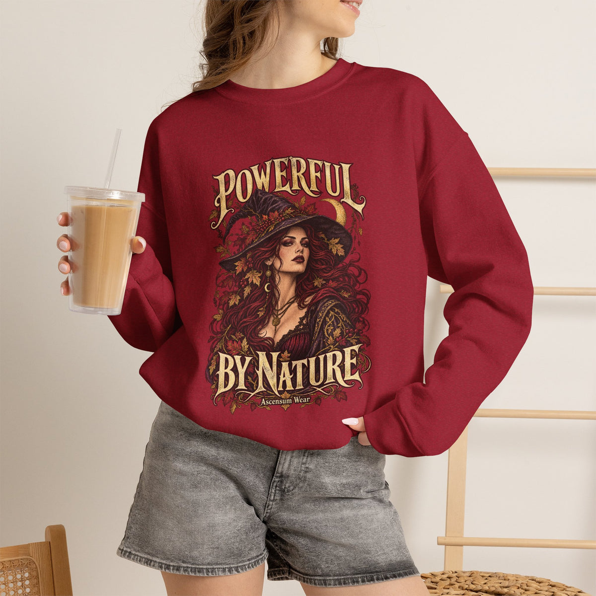 Powered By Nature — Halloween Unisex Crewneck | Ascensum Wear