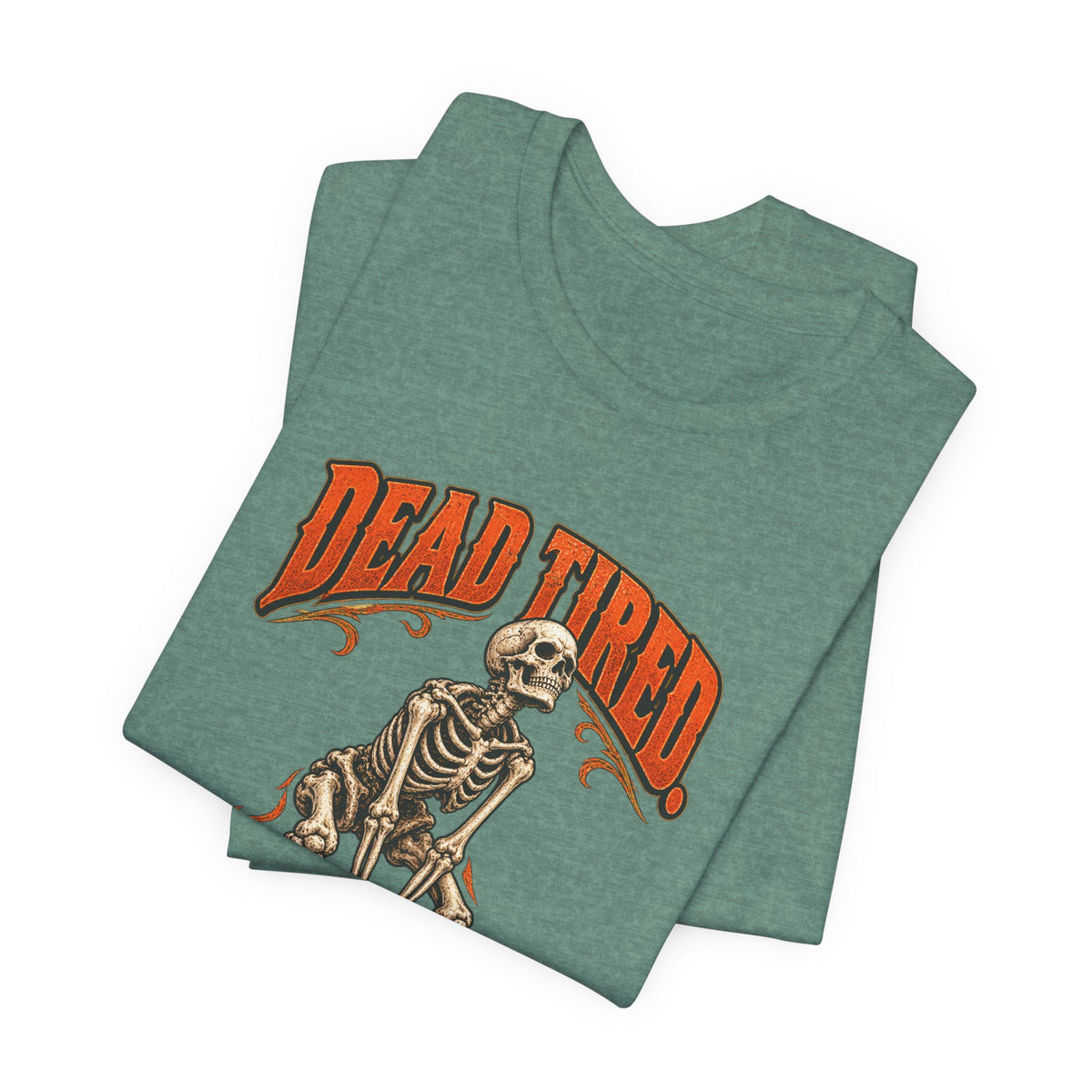 Dead Tired Still Lifting — Halloween Fitness Unisex Tee | Ascensum Wear