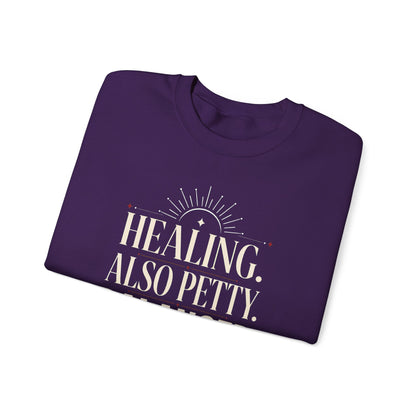 Healing. Also Pretty. Balanced. — Women's Empowerment Crewneck | Ascensum Wear