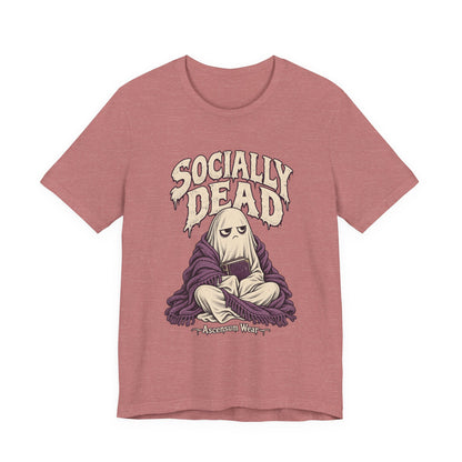 Socially Dead — Halloween Unisex Tee | Ascensum Wear