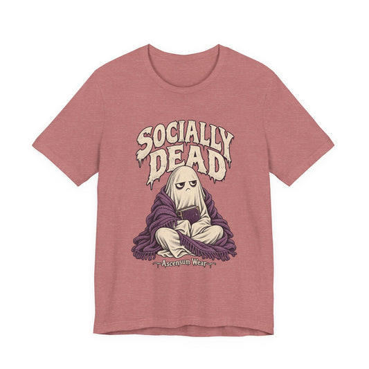 Socially Dead — Halloween Unisex Tee | Ascensum Wear