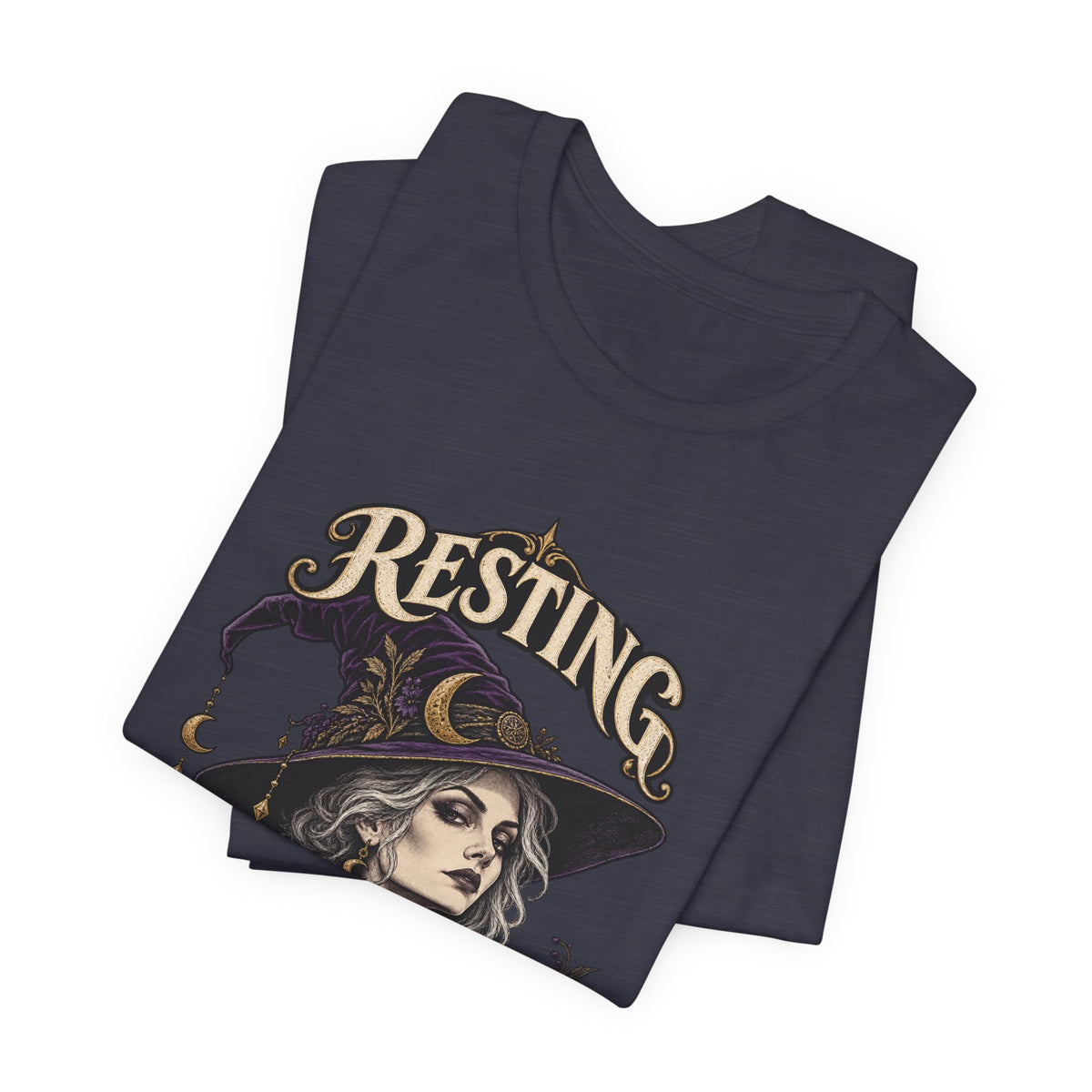 Resting Witch Face — Halloween Unisex Tee | Ascensum Wear