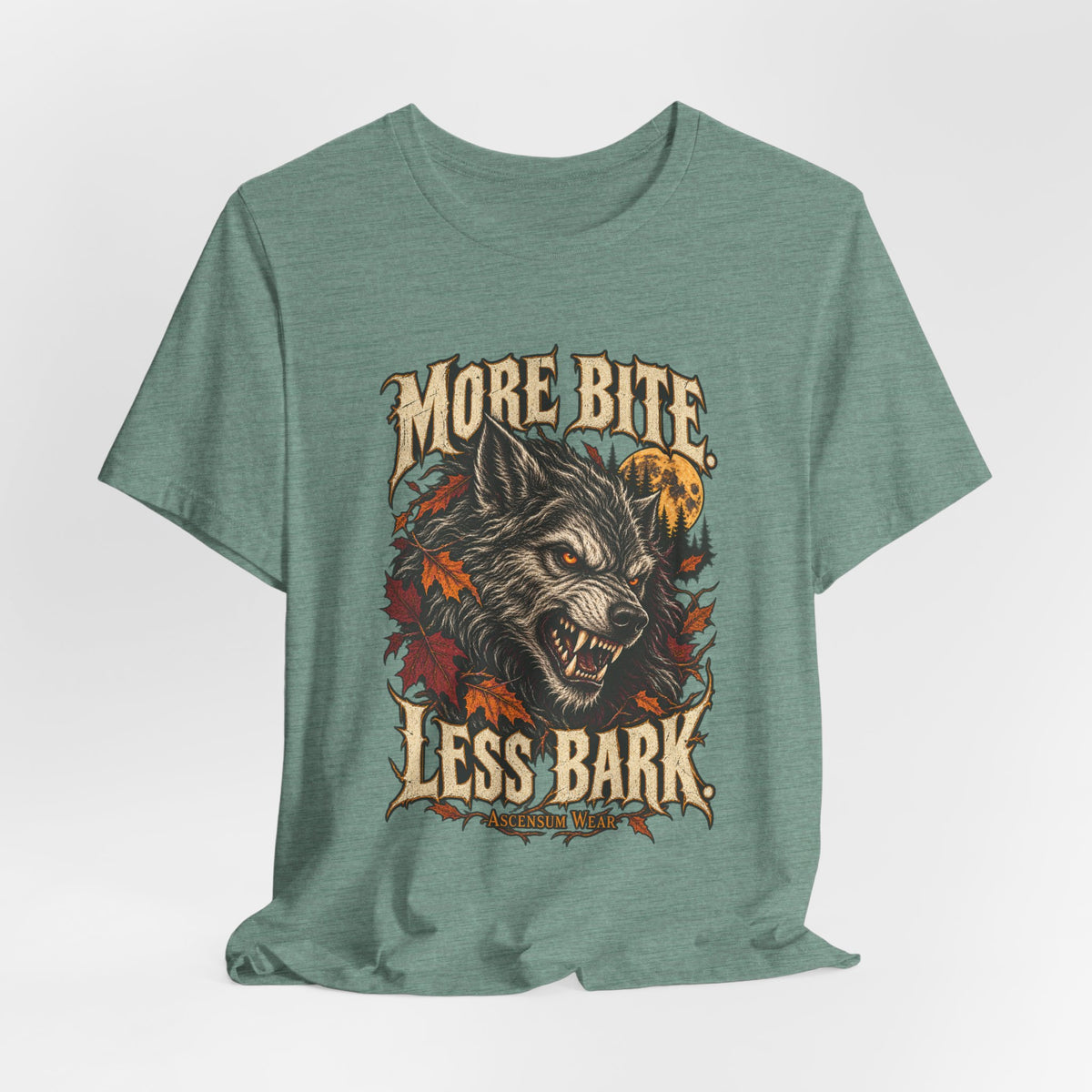 More Bite Less Bark — Halloween Unisex Tee | Ascensum Wear