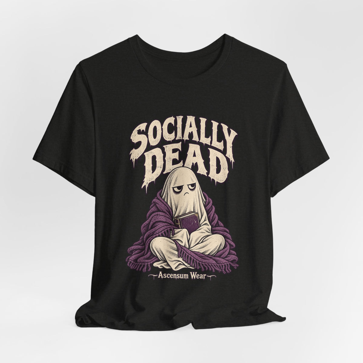 Socially Dead — Halloween Unisex Tee | Ascensum Wear