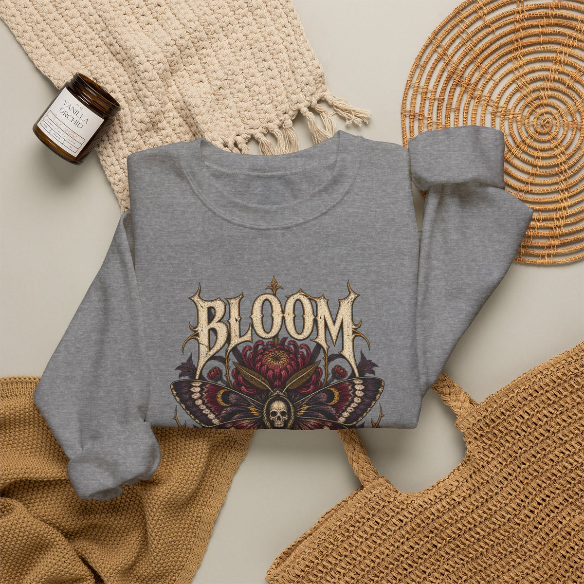 Bloom After Dark — Halloween Unisex Crewneck | Ascensum Wear