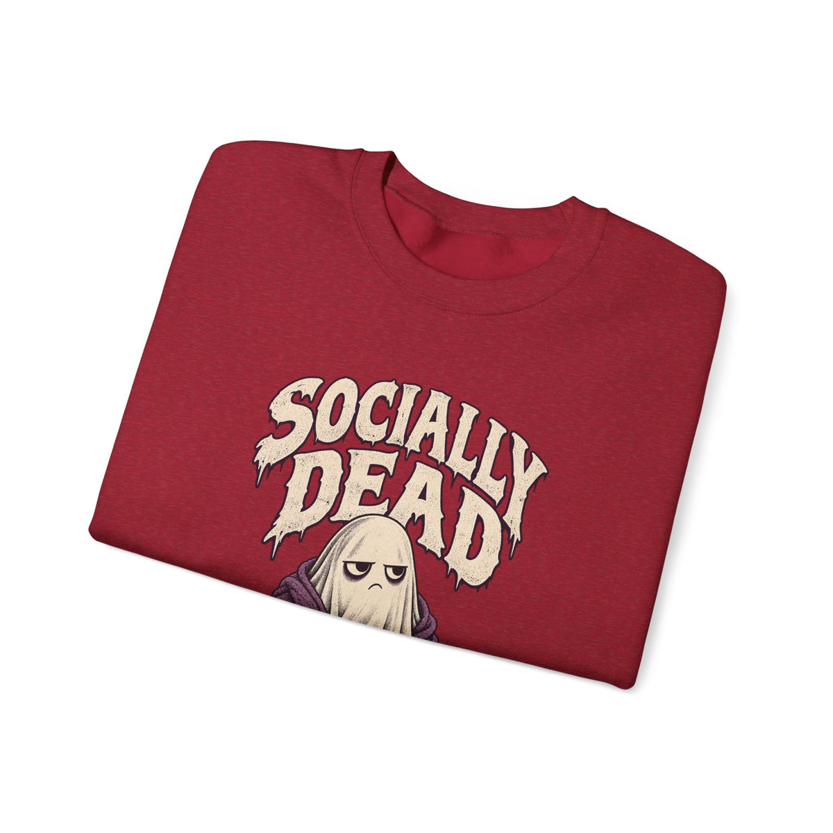 Socially Dead — Halloween Unisex Crewneck | Ascensum Wear