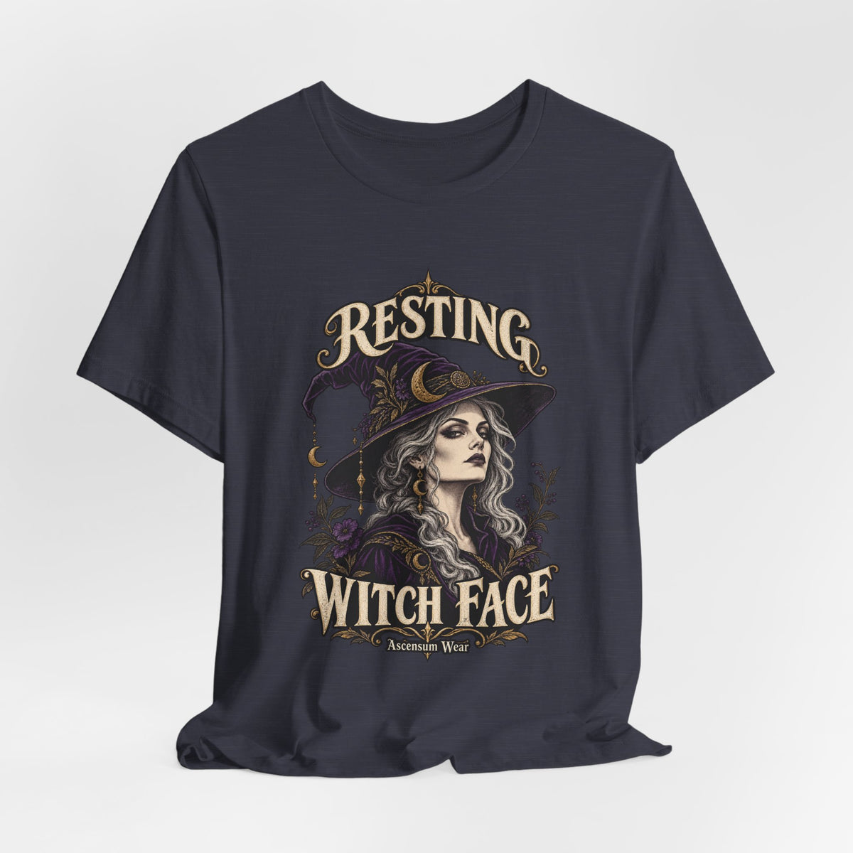 Resting Witch Face — Halloween Unisex Tee | Ascensum Wear