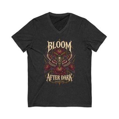 Bloom After Dark — Halloween Unisex V Neck | Ascensum Wear