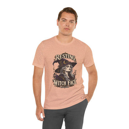 Resting Witch Face — Halloween Unisex Tee | Ascensum Wear