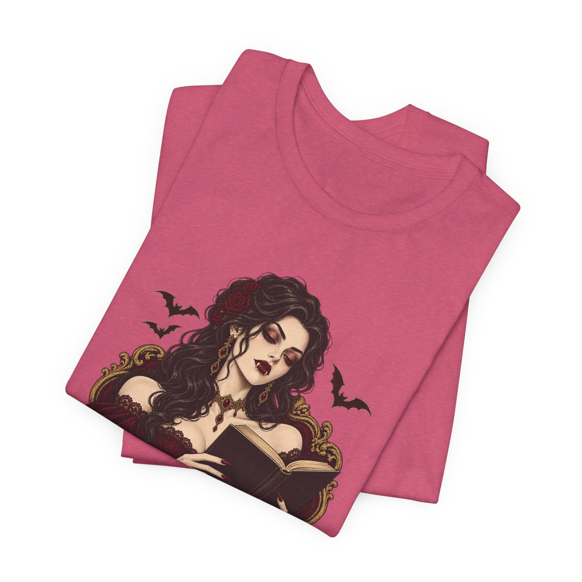 Unbothered & Undead — Women's Gothic Halloween Tee | Ascensum Wear