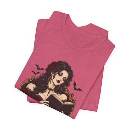 Unbothered & Undead — Women's Gothic Halloween Tee | Ascensum Wear