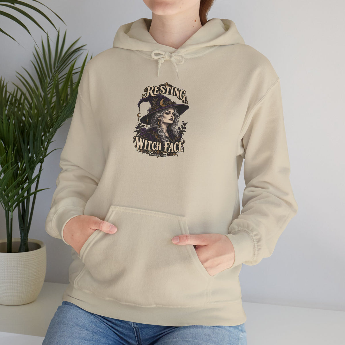 Resting Witch Face — Halloween Unisex Hoodie | Ascensum Wear