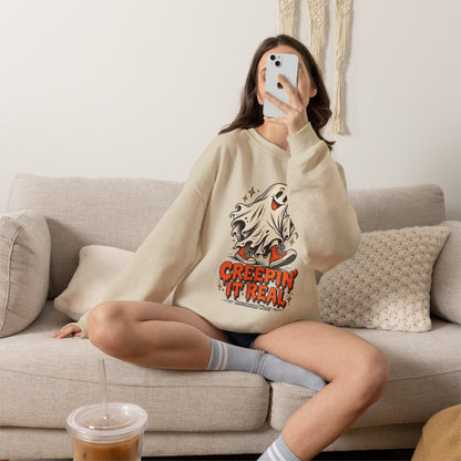 Creepin' It Real — Halloween Unisex Crewneck | Ascensum Wear