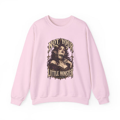 Not Your Little Monster — Halloween Graphic Crewneck | Ascensum Wear