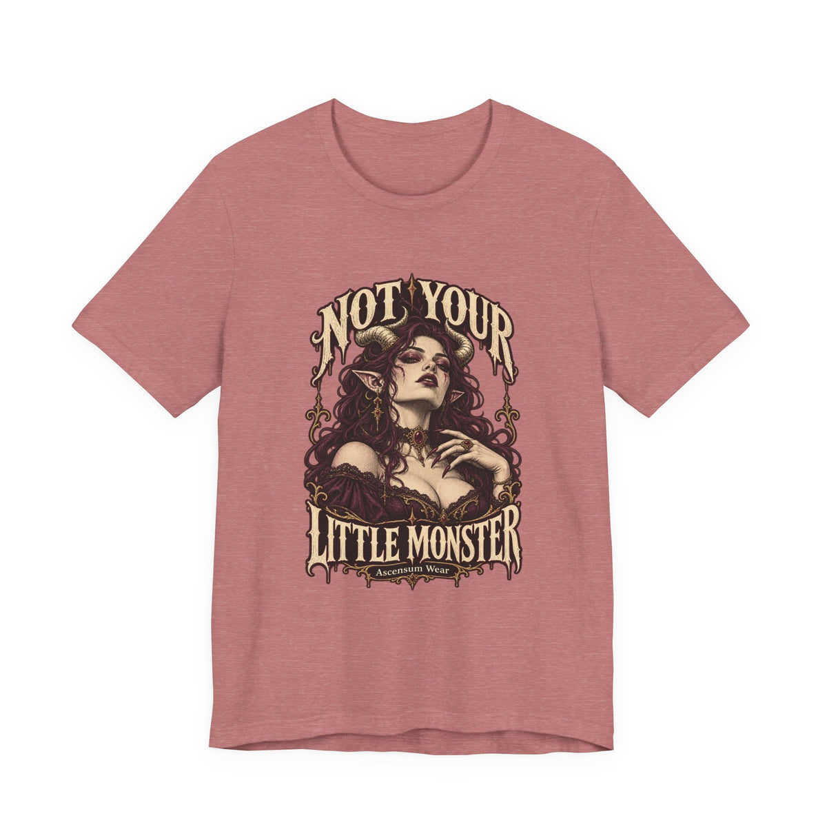 Not Your Little Monster — Halloween Graphic Tee | Ascensum Wear