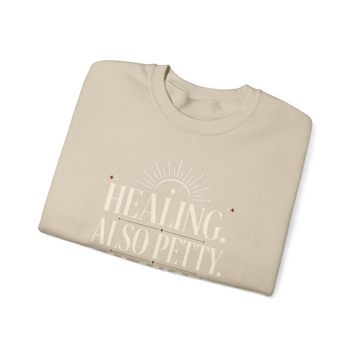 Healing. Also Pretty. Balanced. — Women's Empowerment Crewneck | Ascensum Wear