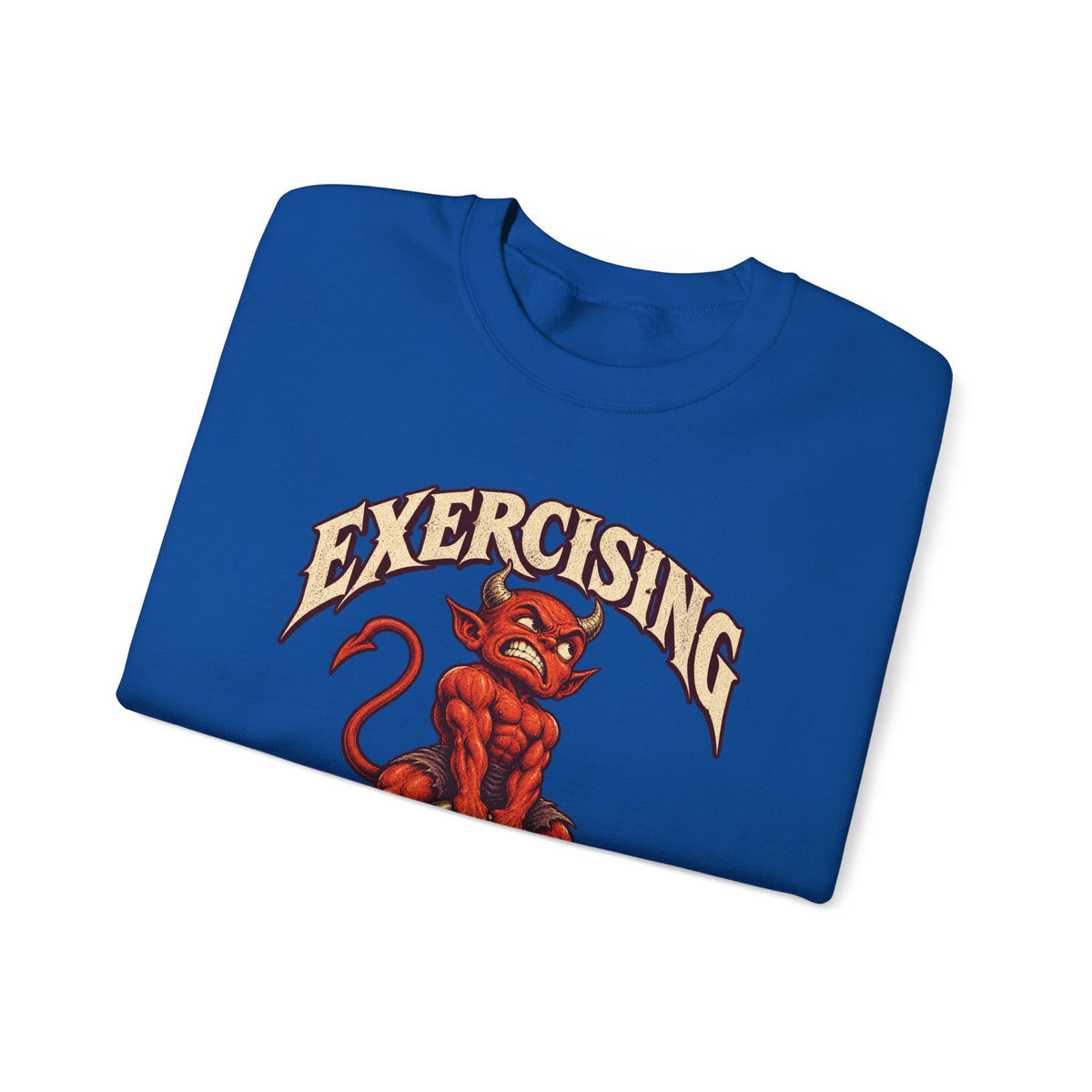 Exercising My Demons — Halloween Unisex Crewneck | Ascensum Wear
