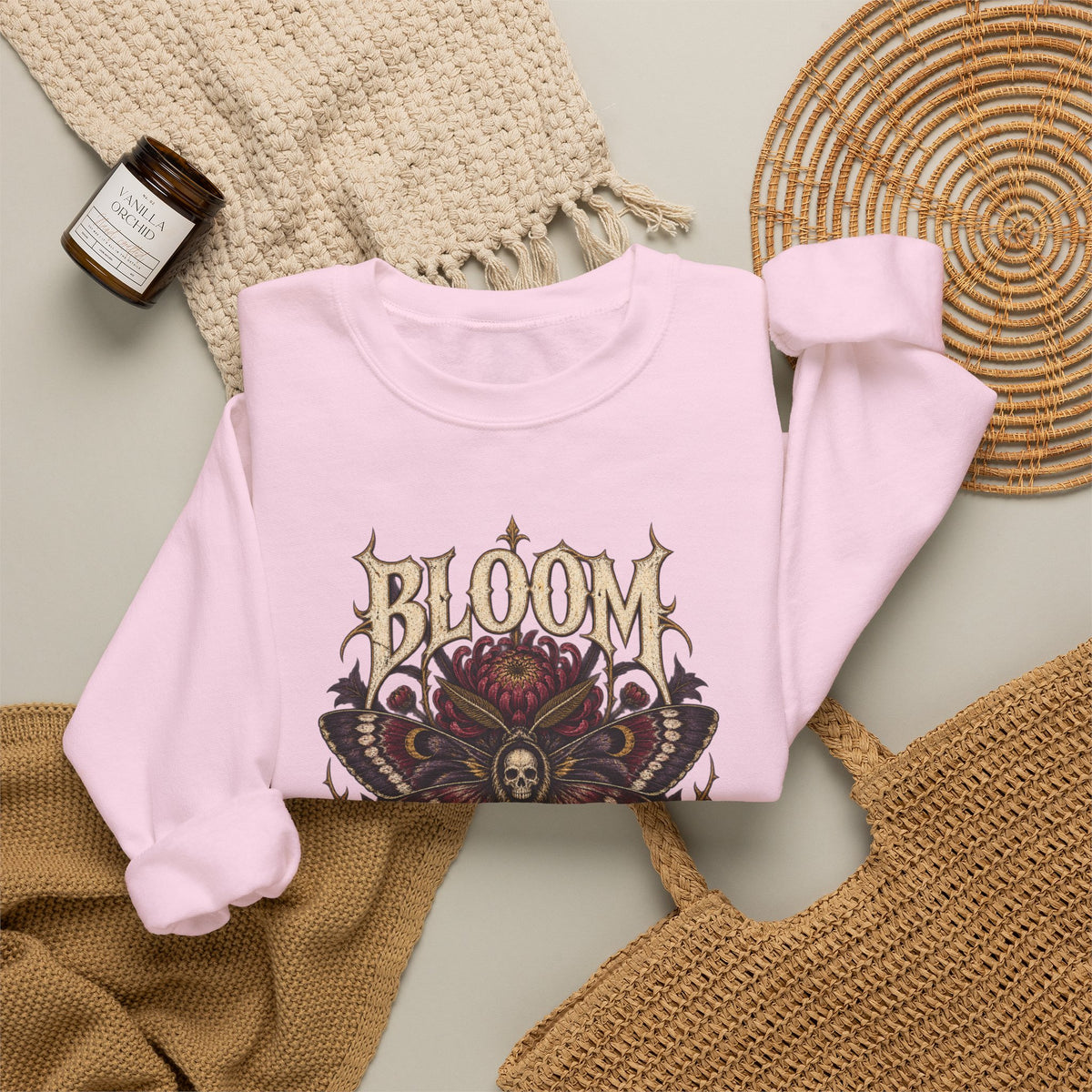 Bloom After Dark — Halloween Unisex Crewneck | Ascensum Wear