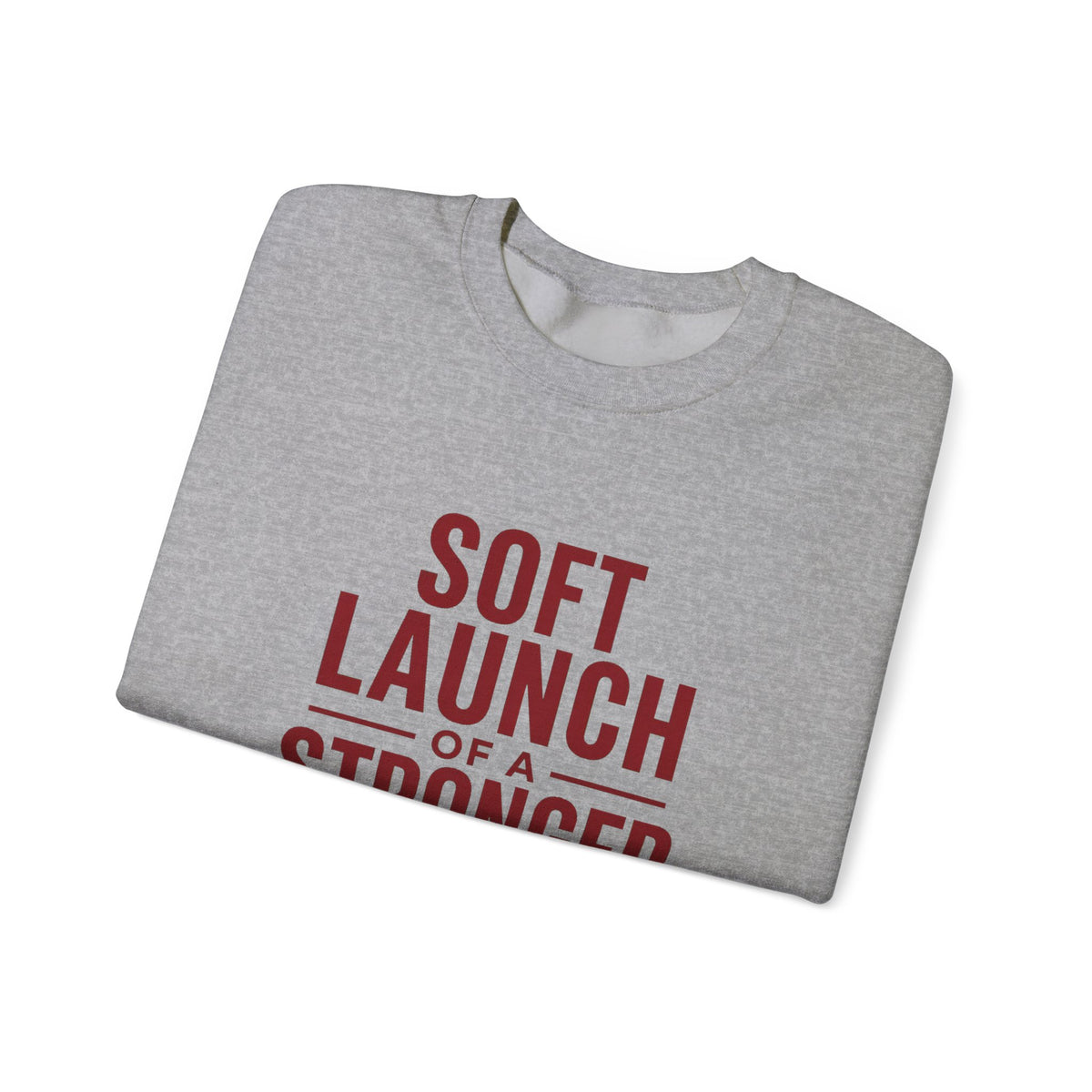 Soft Launch of a Stronger Me — Women's Empowerment Crewneck | Ascensum Wear