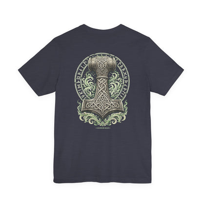 Mjölnir — Norse Hammer Back Print T-Shirt | Ascensum Wear