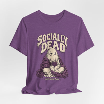 Socially Dead — Halloween Unisex Tee | Ascensum Wear