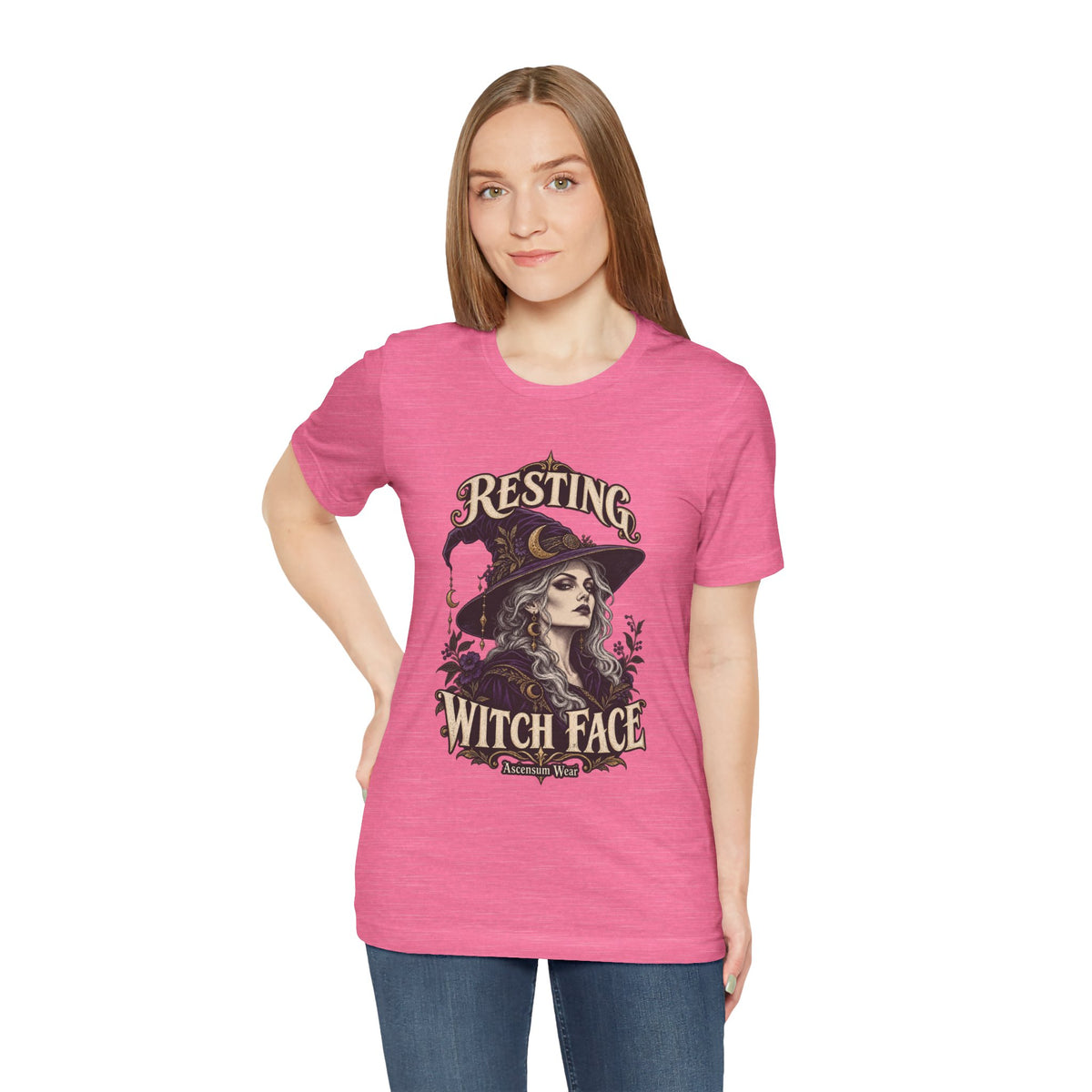 Resting Witch Face — Halloween Unisex Tee | Ascensum Wear