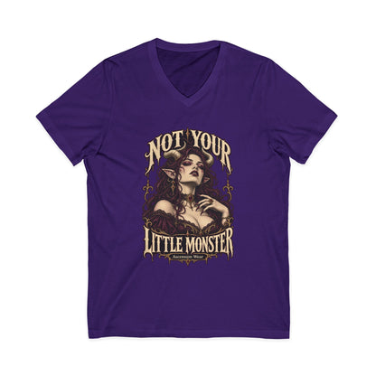 Not Your Little Monster — Halloween Graphic V Neck | Ascensum Wear