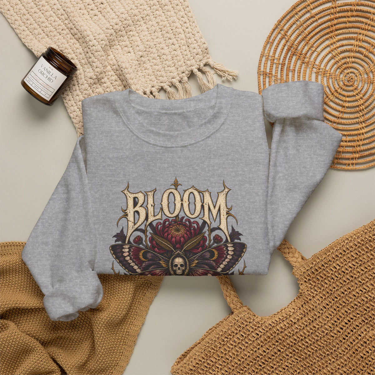 Bloom After Dark — Halloween Unisex Crewneck | Ascensum Wear