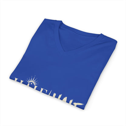 Half Goddess, Half Gremlin | Women's Empowerment V Neck