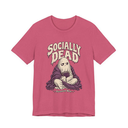 Socially Dead — Halloween Unisex Tee | Ascensum Wear