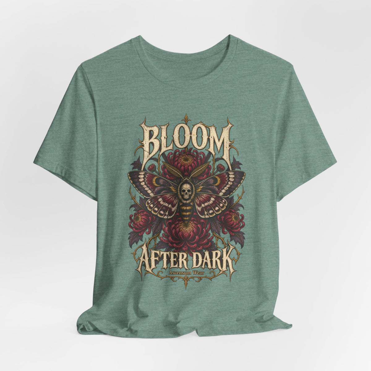 Bloom After Dark — Halloween Unisex Tee | Ascensum Wear