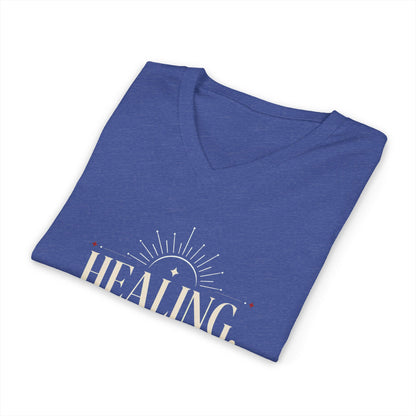 Healing. Also Petty. Balanced. | Women's Empowerment V Neck