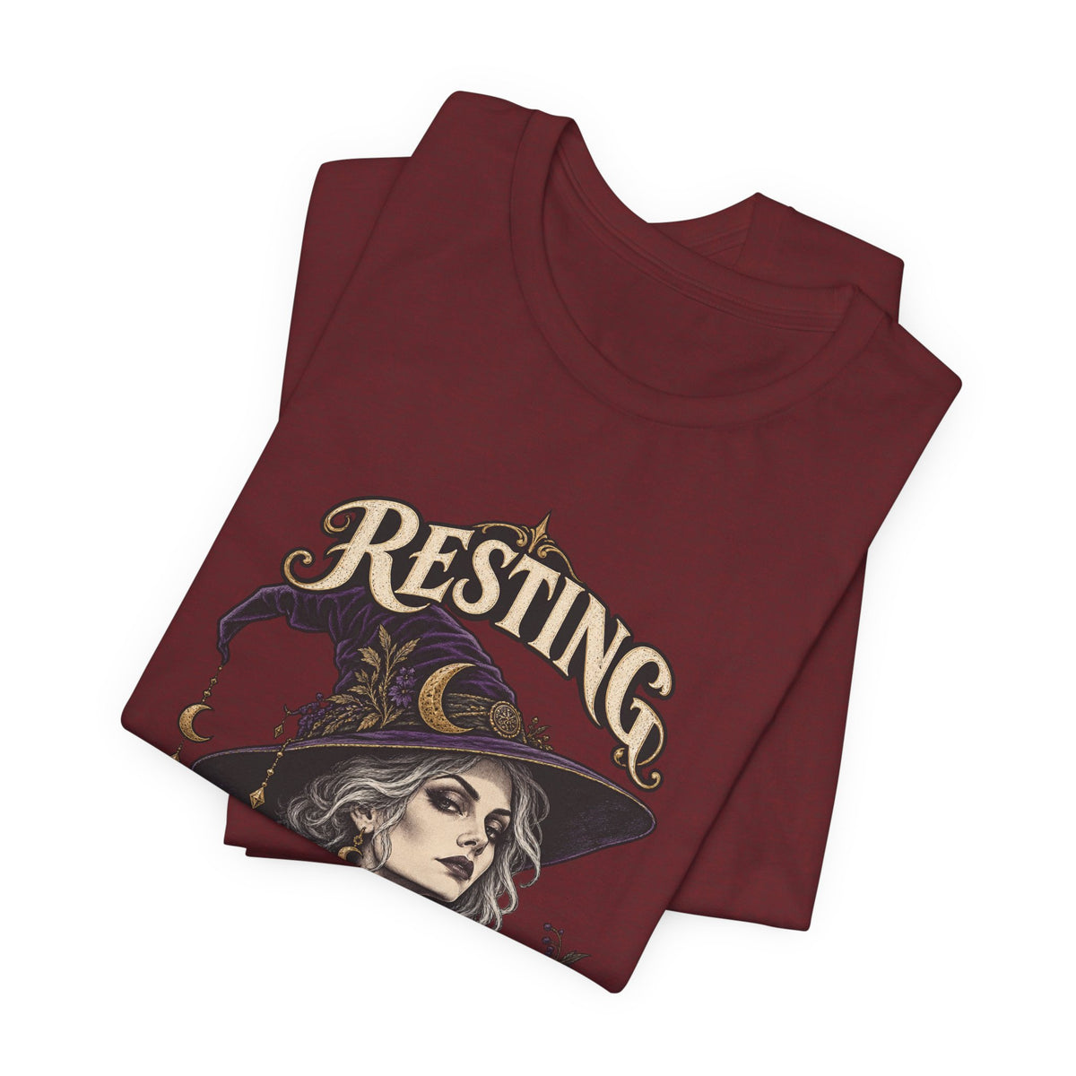 Resting Witch Face — Halloween Unisex Tee | Ascensum Wear