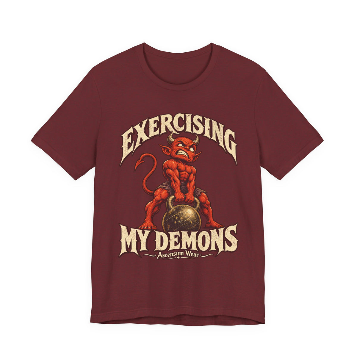 Exercising My Demons — Halloween Unisex Tee | Ascensum Wear