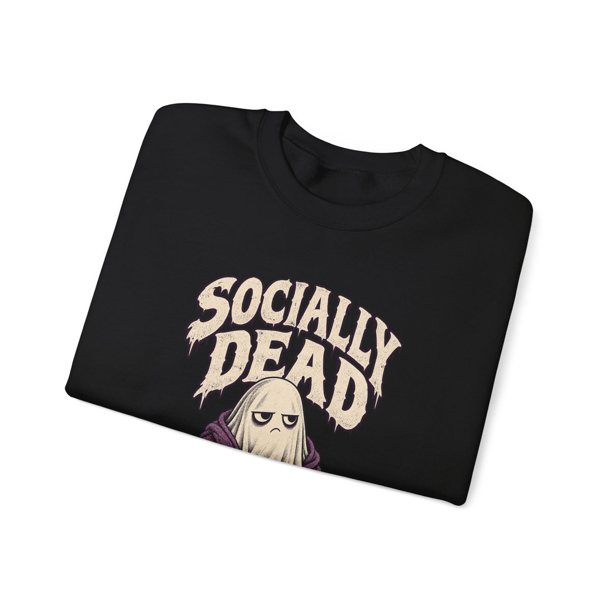 Socially Dead — Halloween Unisex Crewneck | Ascensum Wear
