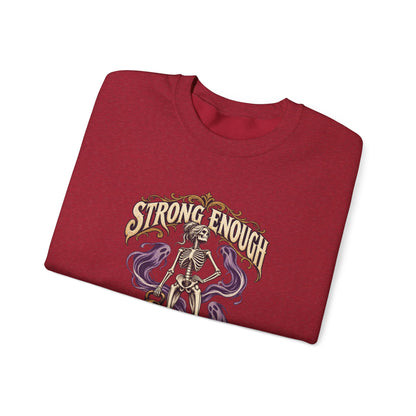 Strong Enough to Haunt You — Halloween Unisex Crewneck | Ascensum Wear