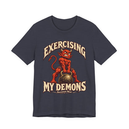 Exercising My Demons — Halloween Unisex Tee | Ascensum Wear