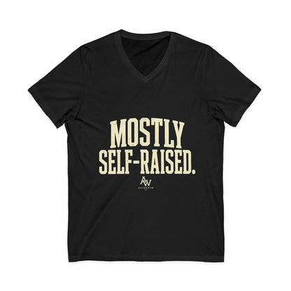 Mostly Self-Raised | Women's Empowerment V-Neck Tee