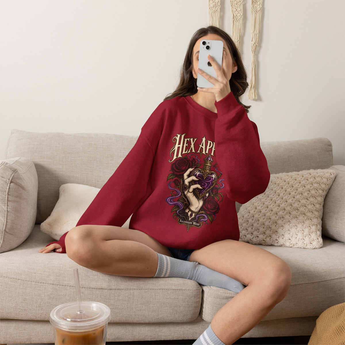 Hex Appeal — Halloween Unisex Crewneck | Ascensum Wear
